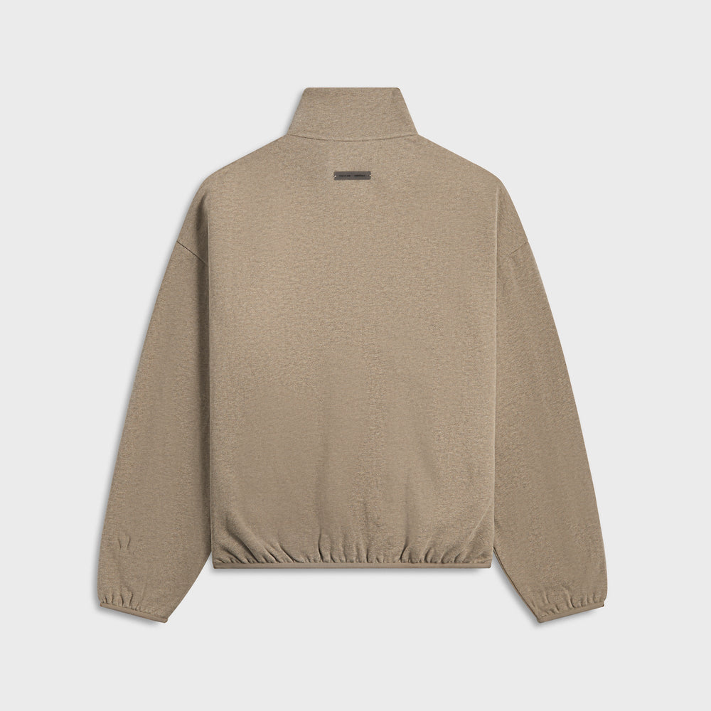 Essentials Modern Fit Fleece Track Jacket - Homestead Heather | Kith Homestead Heather