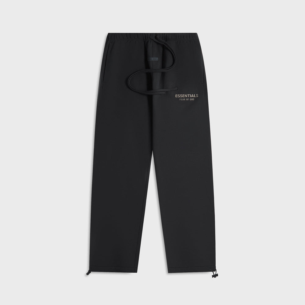 Essentials Relaxed Fleece Sweatpant - Jet Black | Kith Jet Black