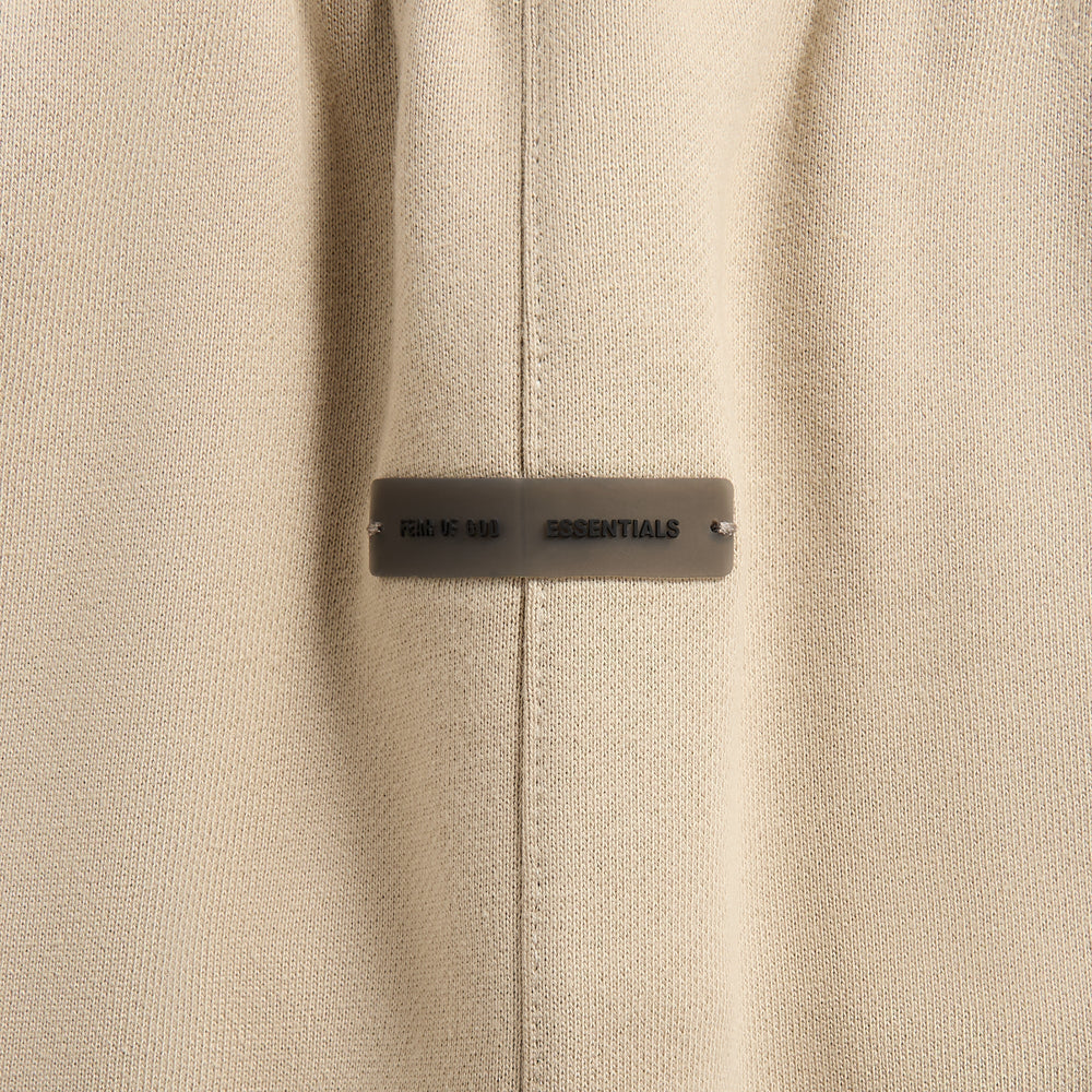 Essentials Relaxed Fleece Sweatpant With Piping - Timber / Cloud White | Kith Timber / Cloud White