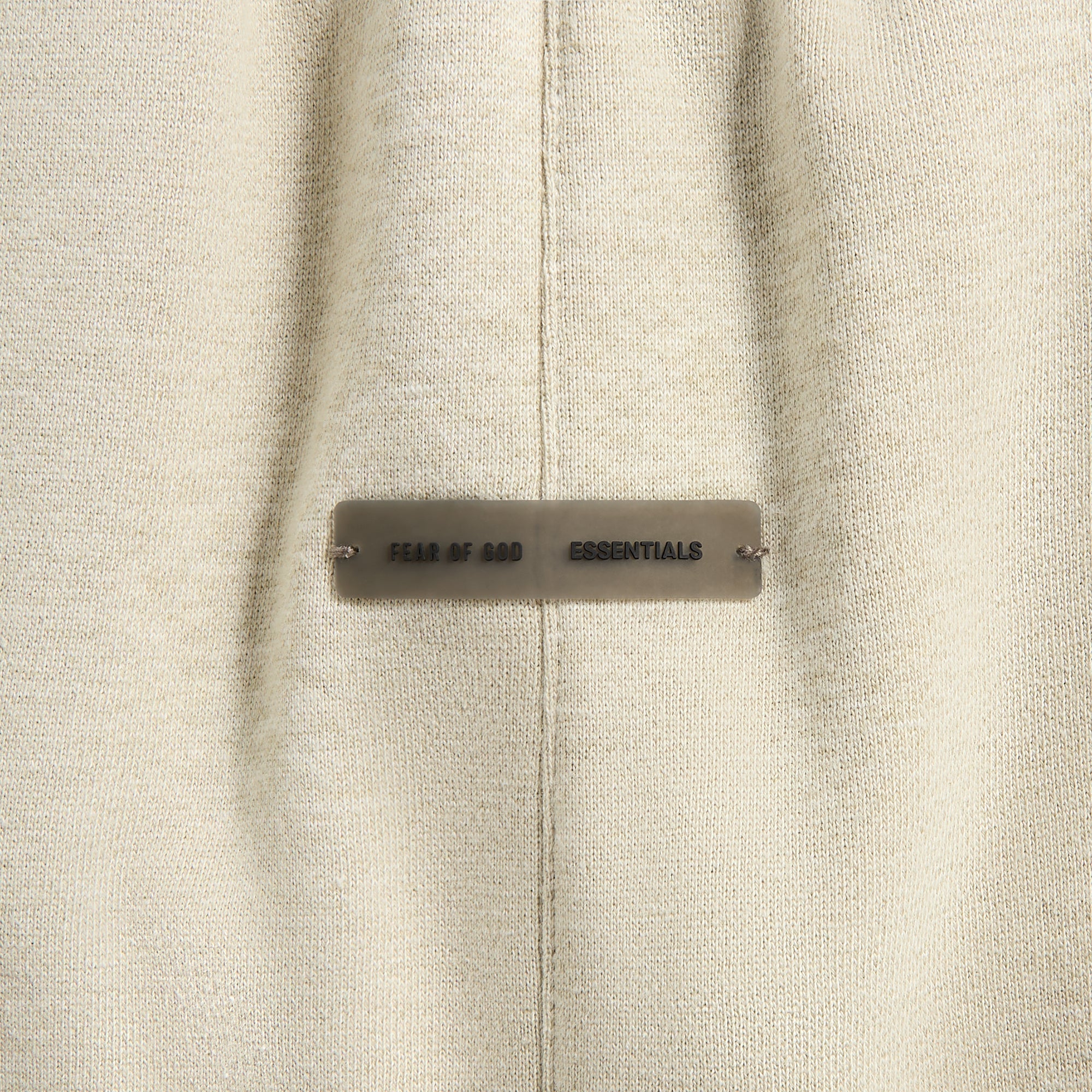Essentials Relaxed Fleece Sweatpant With Piping - Heather Stone / Clou | Kith Heather Stone / Cloud White
