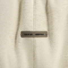Essentials Relaxed Fleece Sweatpant With Piping - Heather Stone / Clou | Kith Heather Stone / Cloud White