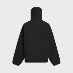 Essentials Modern Fit Fleece Hoodie - Jet Black | Kith Jet Black