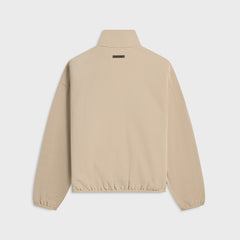 Essentials Modern Fit Fleece Track Jacket - Timber / Cloud White | Kith Timber / Cloud White