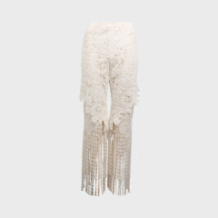 Kim Shui Valentine Guipere Pant - White | Kith White