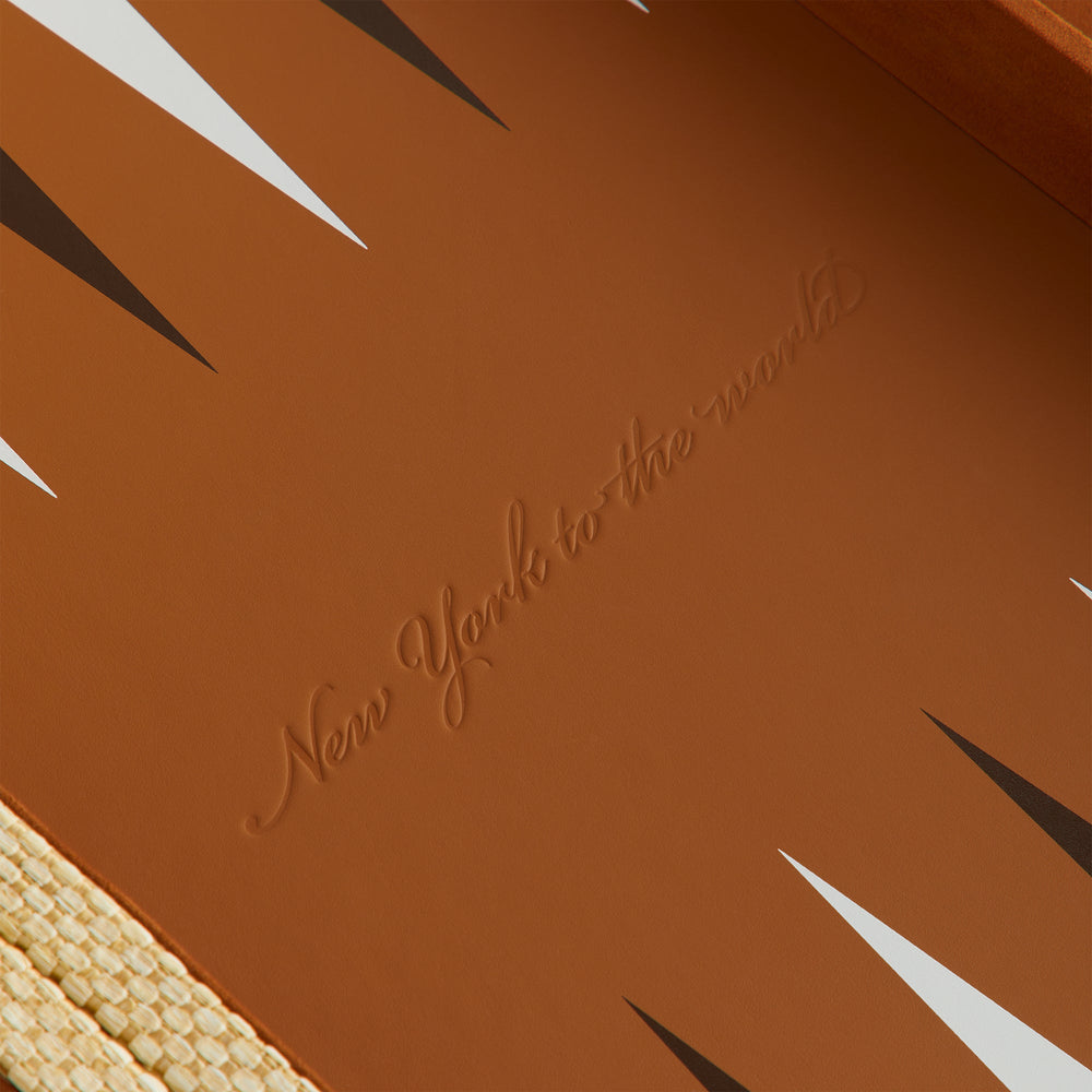 Kith Raffia Backgammon Board - Radiant | Kith Radiant