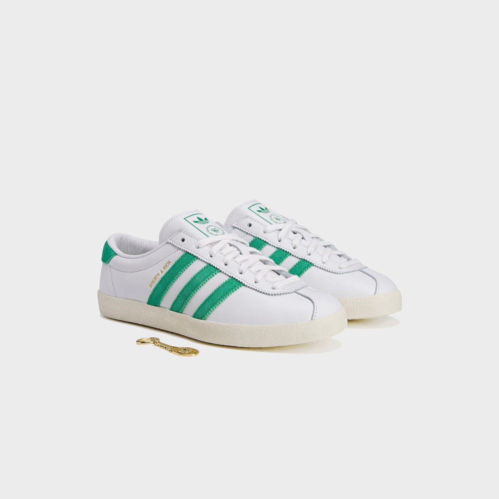 adidas x Sporty & Rich WMNS Blanc - Cloud White / Court Green | Kith Cloud White / Court Green