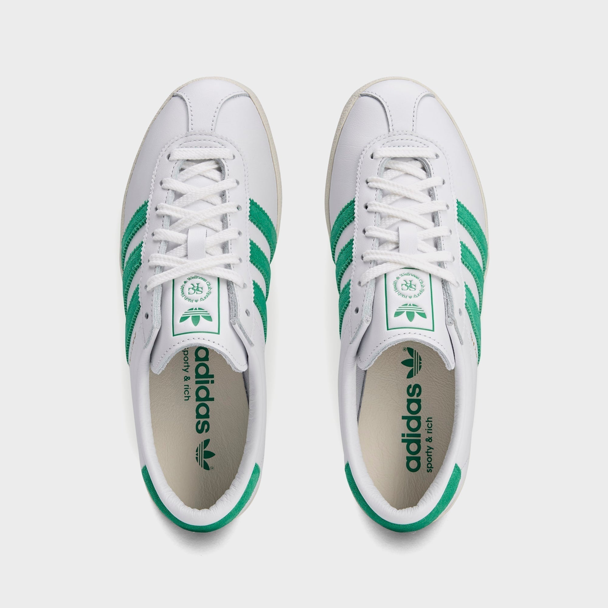 adidas x Sporty & Rich WMNS Blanc - Cloud White / Court Green | Kith Cloud White / Court Green