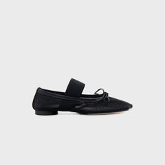 MM6 Maison Margiela Anatomic Numeric Ballerina - Black | Kith Black