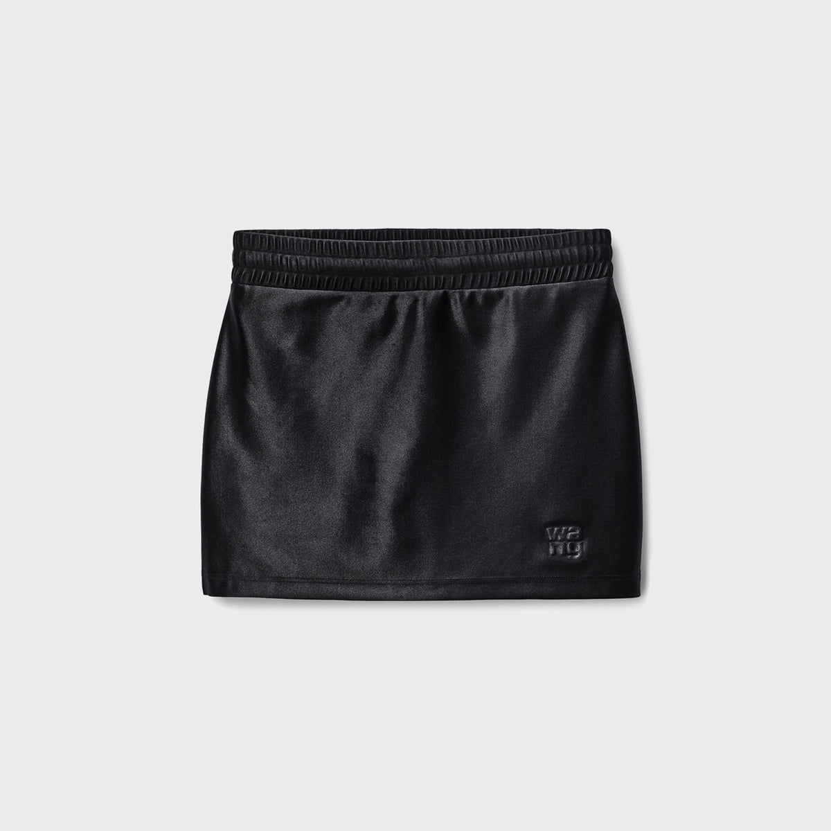 T by Alexander Wang Mini Skort - Alloy | Kith Alloy