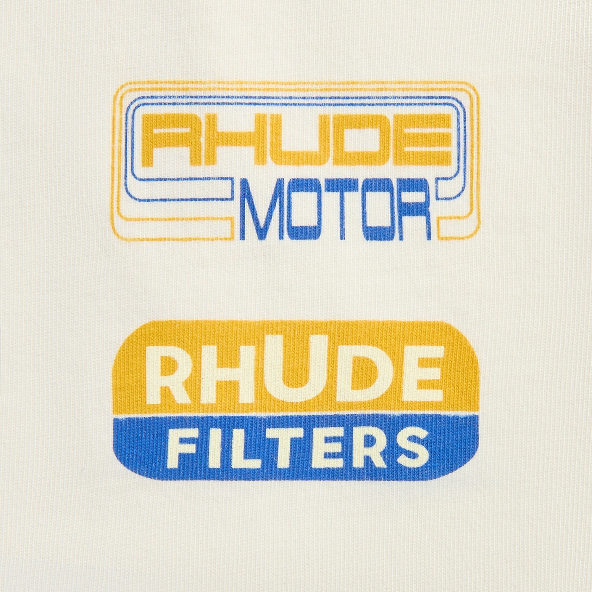 Rhude Roadway Racing Tee - Vintage White | Kith Vintage White