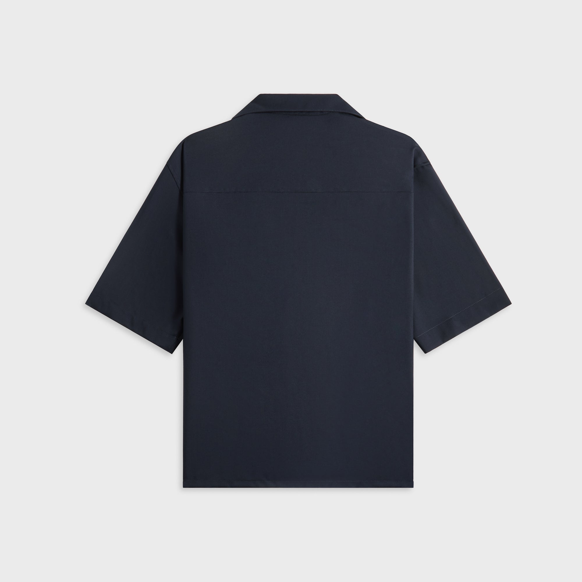 Marni Blue Tropical Wool Bowling Shirt - Blue / Black | Kith Blue / Black