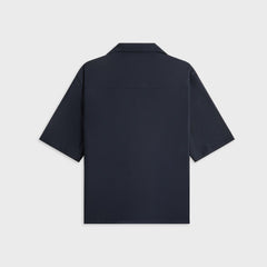 Marni Blue Tropical Wool Bowling Shirt - Blue / Black | Kith Blue / Black