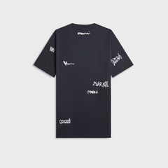Marni Short Sleeved Tee - Blue / Black | Kith Blue / Black