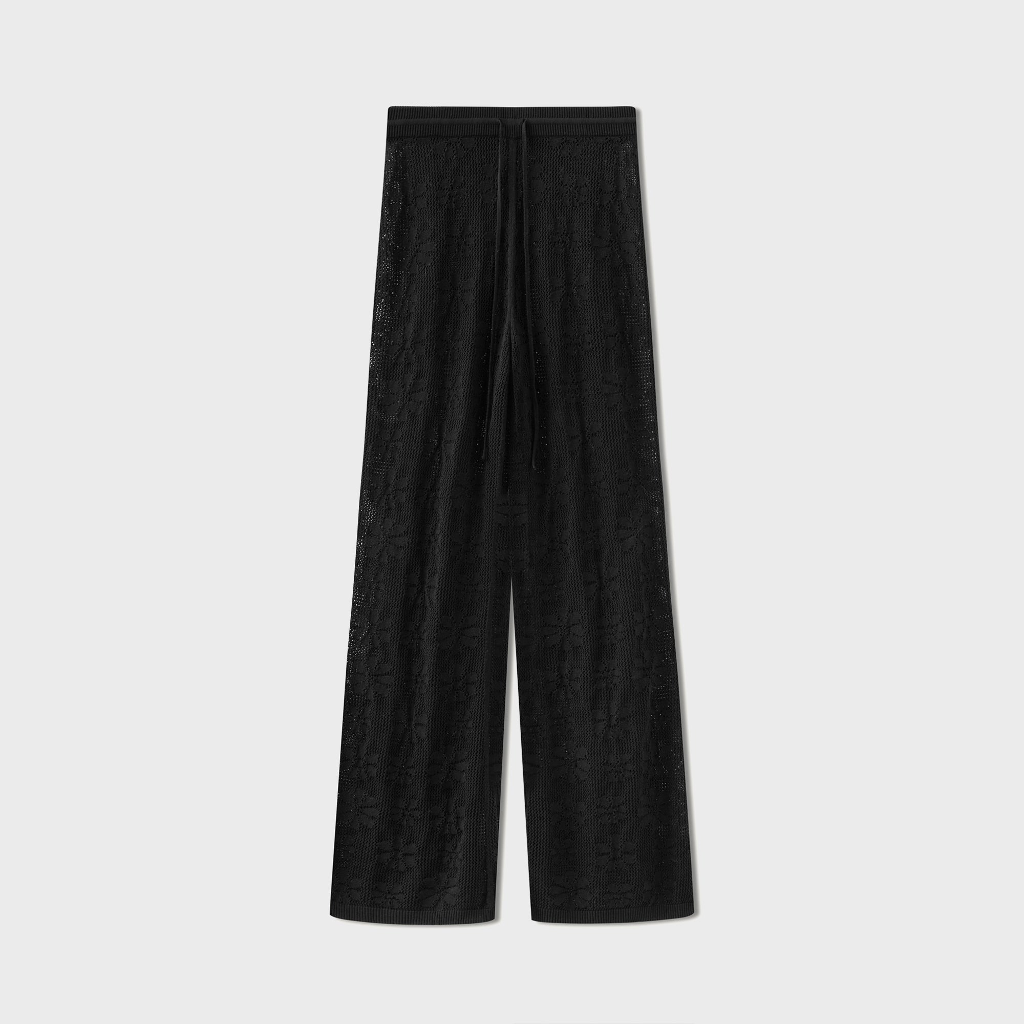 Asta Resort Delilah Crochet Pant - Black | Kith Black