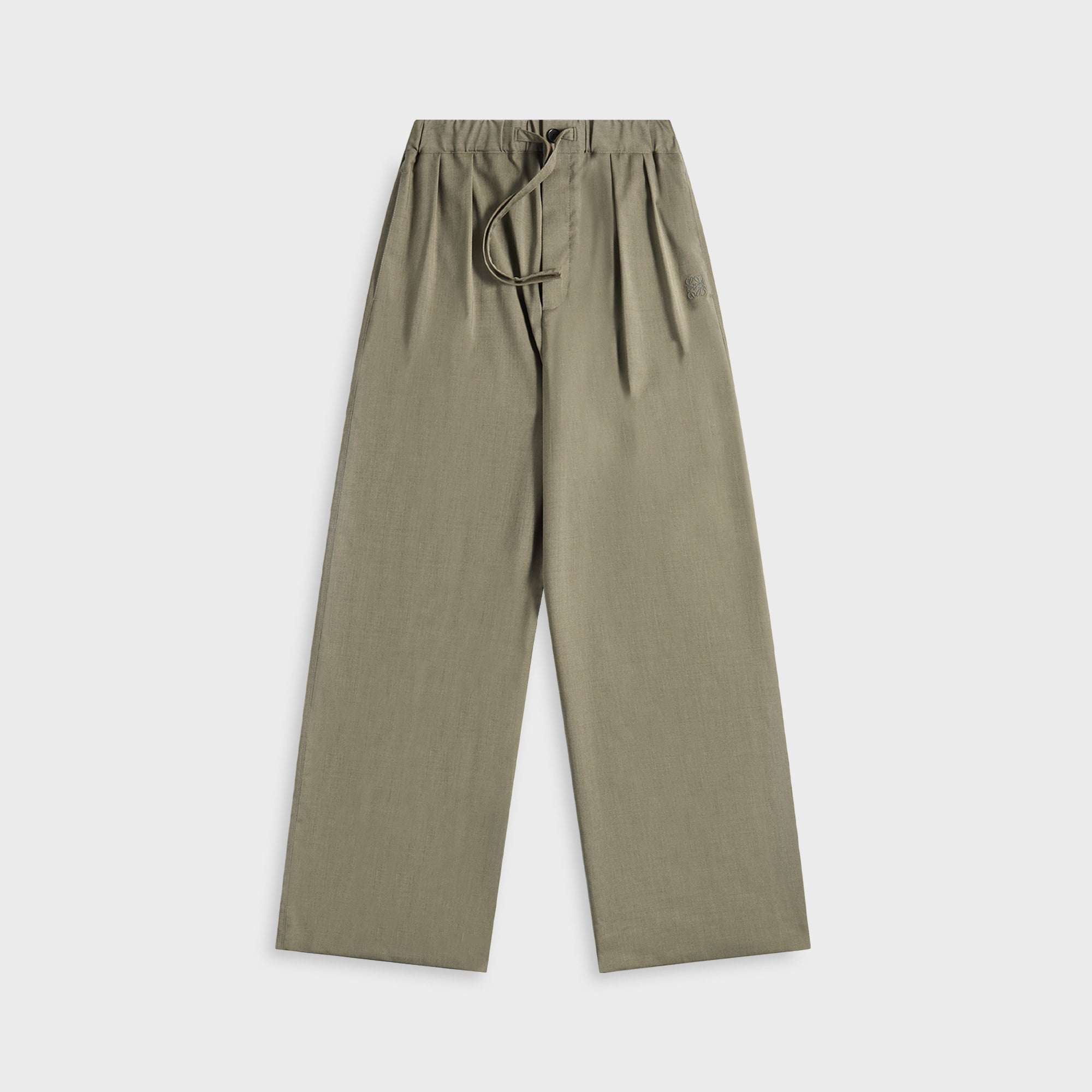 Loewe Drawstring Trousers - Khaki Green | Kith Khaki Green