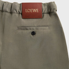 Loewe Drawstring Trousers - Khaki Green | Kith Khaki Green