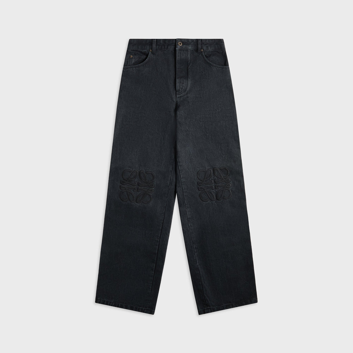 Loewe Anagram Baggy Jeans - Black | Kith Black