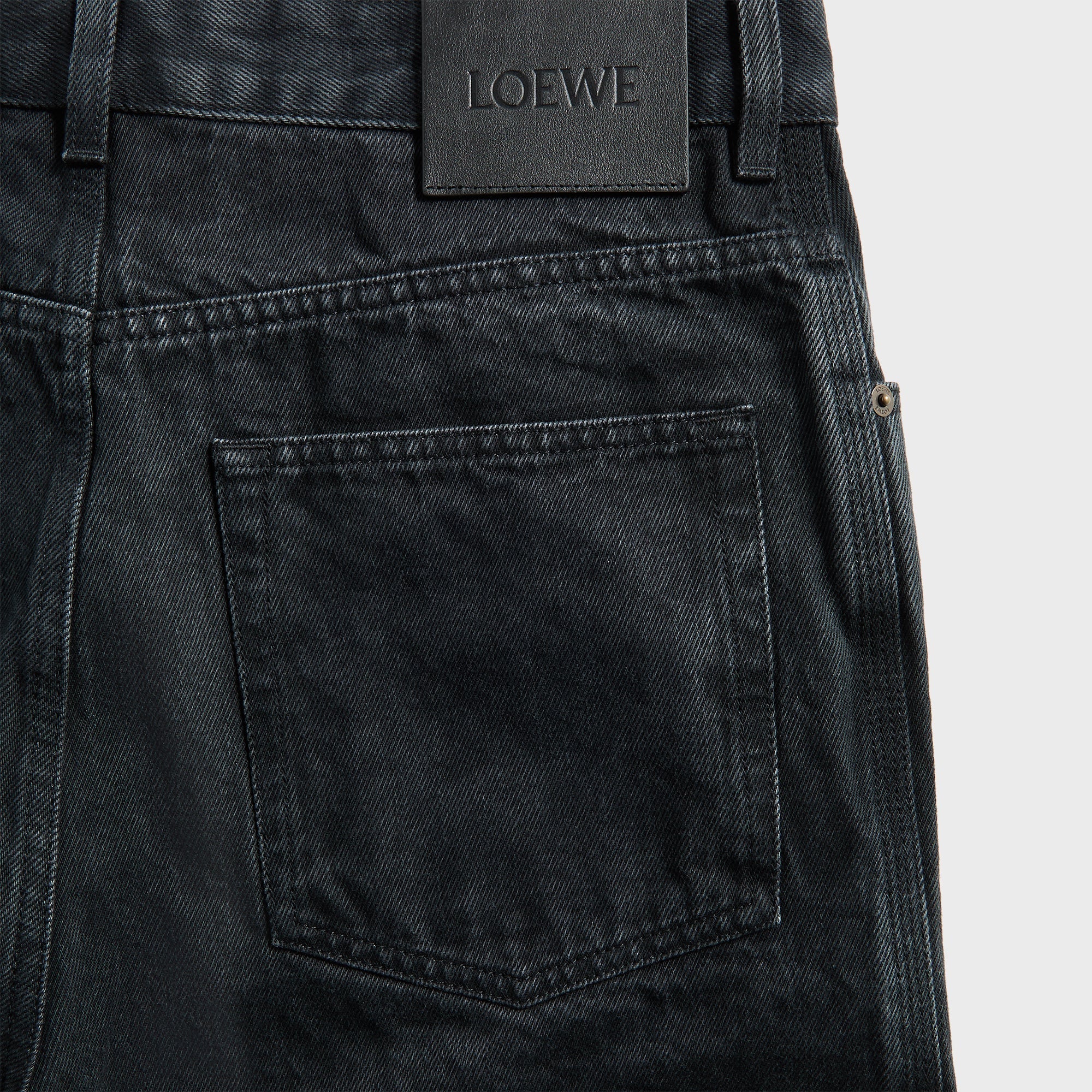 Loewe Anagram Baggy Jeans - Black | Kith Black