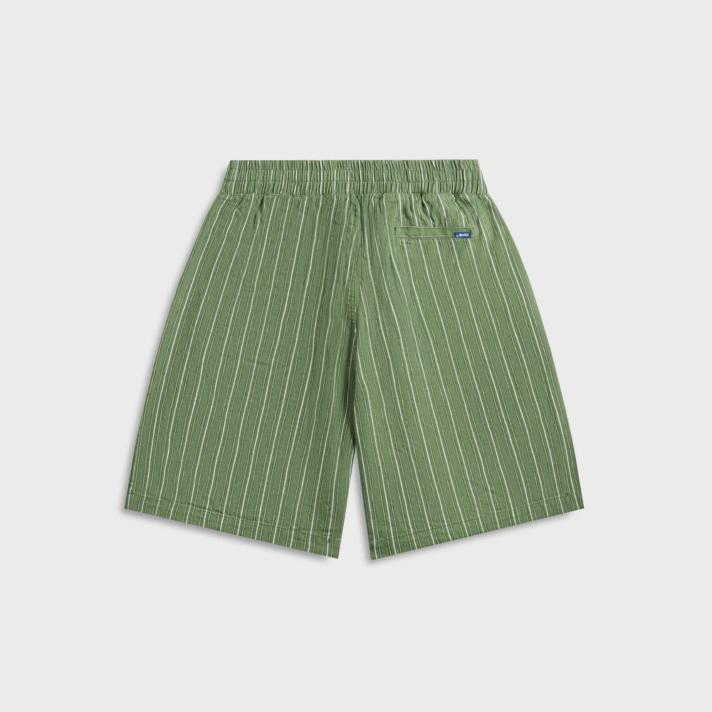 Awake NY Striped Shorts - Green | Kith Green