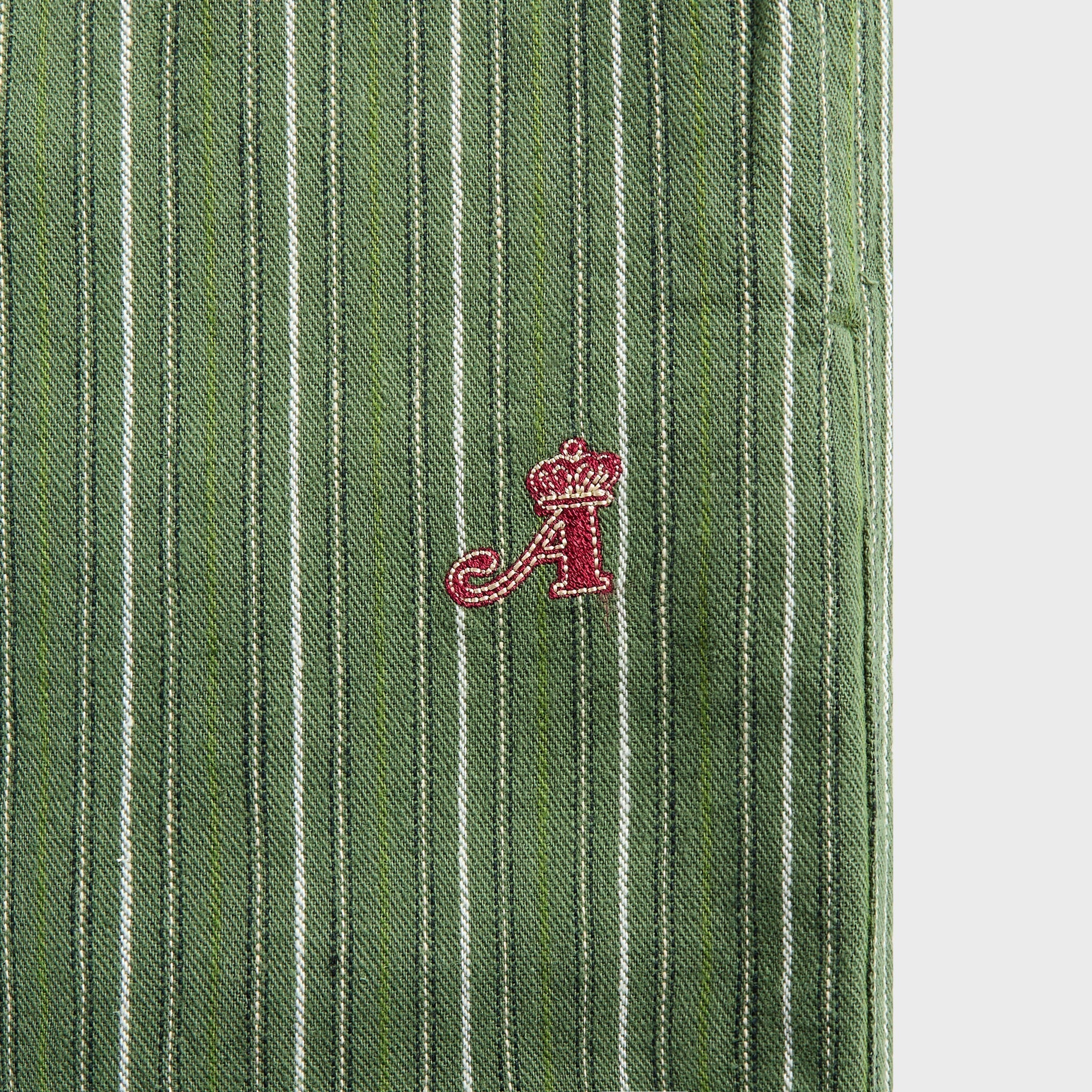 Awake NY Striped Shorts - Green | Kith Green