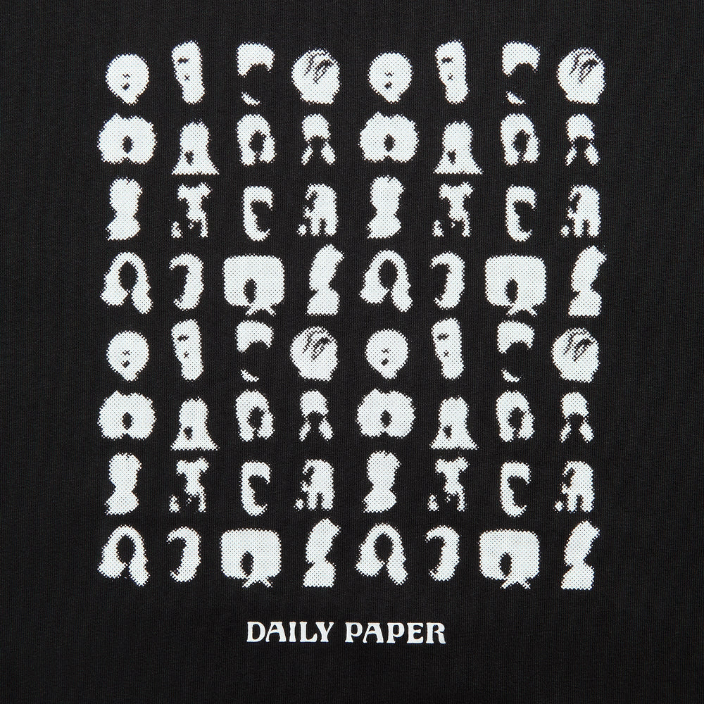 Daily Paper Hair Grid Tee - Black | Kith Black