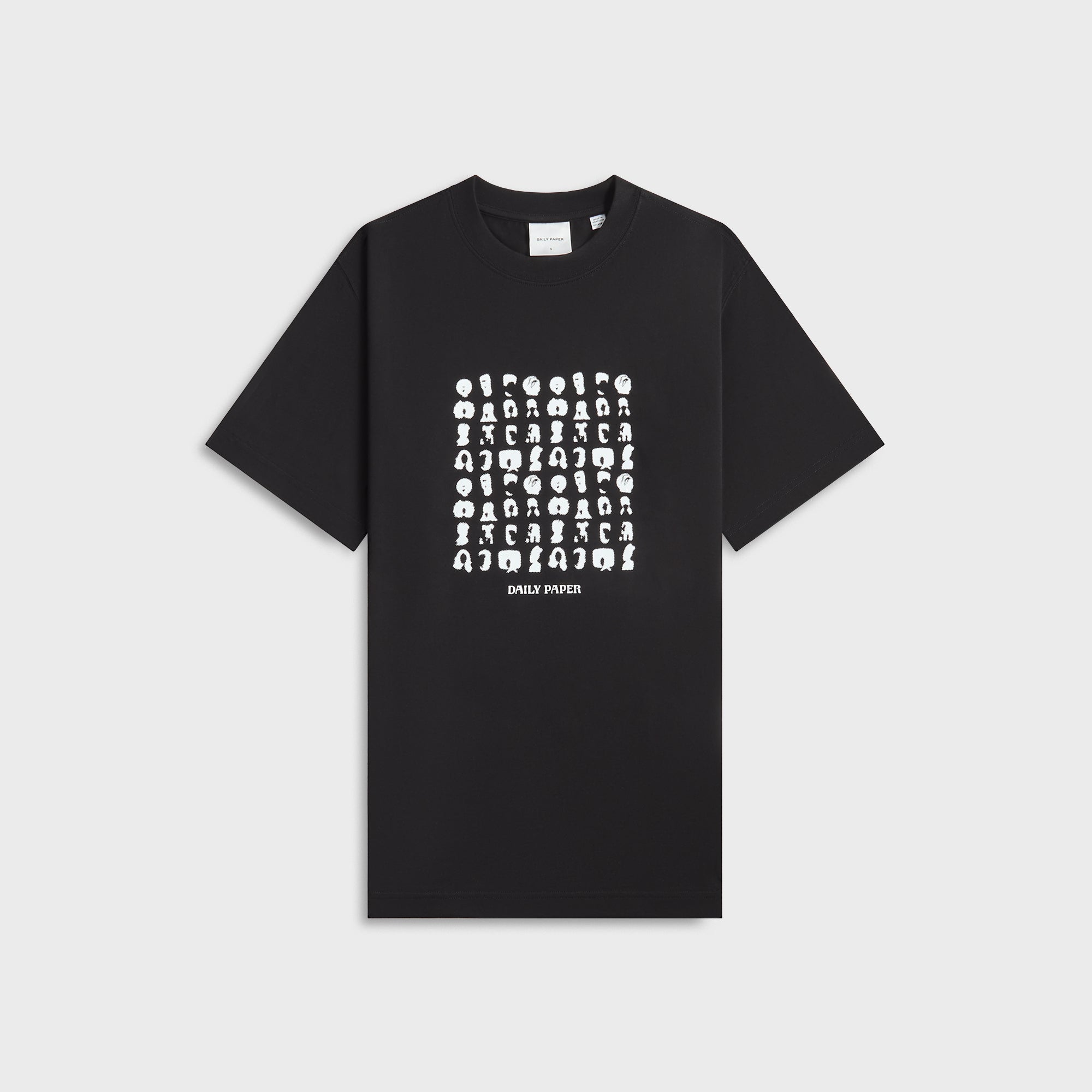 Daily Paper Hair Grid Tee - Black | Kith Black