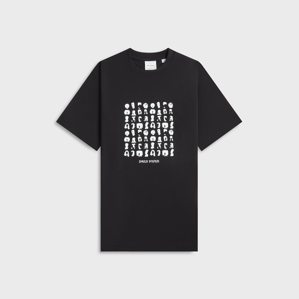 Daily Paper Hair Grid Tee - Black | Kith Black