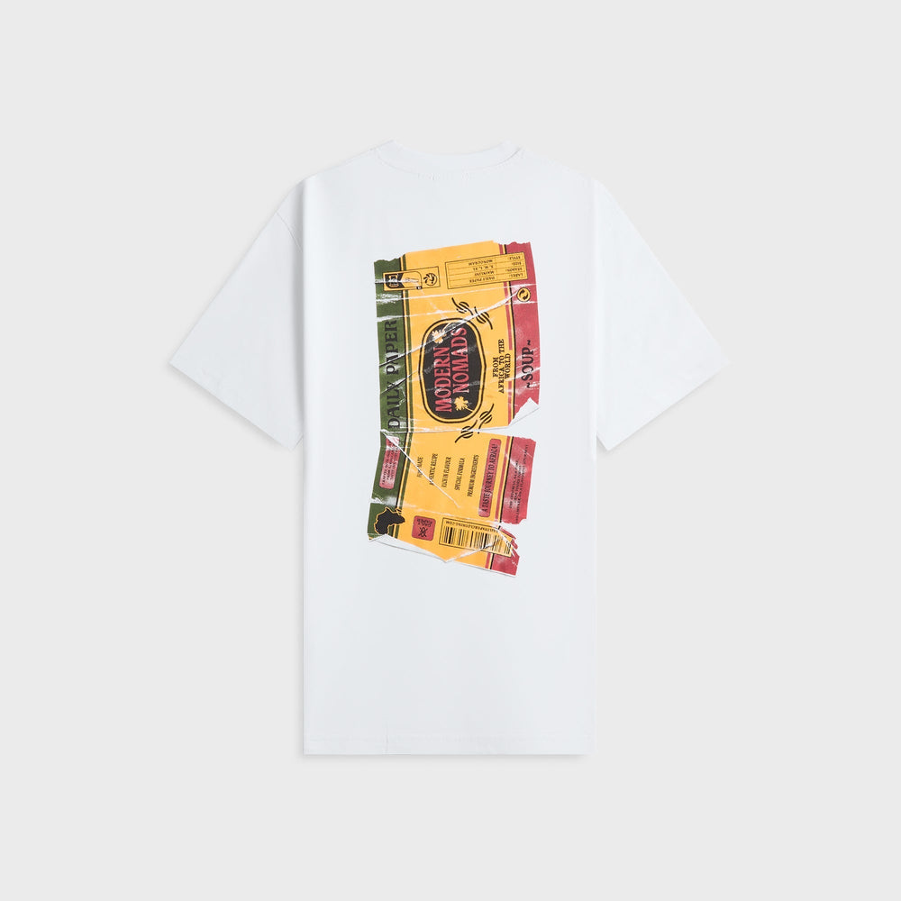 Daily Paper Wrapper Tee - White | Kith White