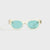Crystal Yellow / Solid Teal Lens