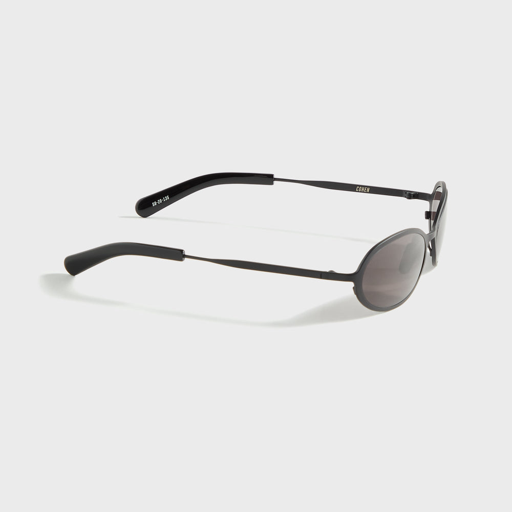 Flatlist Cohen - Matte Black / Solid Black Lens | Kith Matte Black / Solid Black Lens