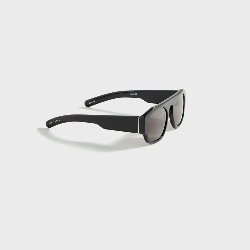 Flatlist Shade 02 - Solid Black / Solid Black Lens | Kith Solid Black / Solid Black Lens