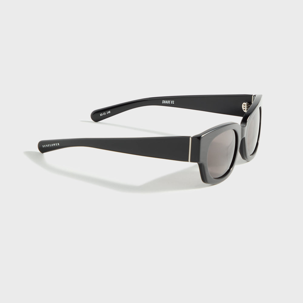 Flatlist Shade 01 - Solid Black / Solid Black Lens | Kith Solid Black / Solid Black Lens