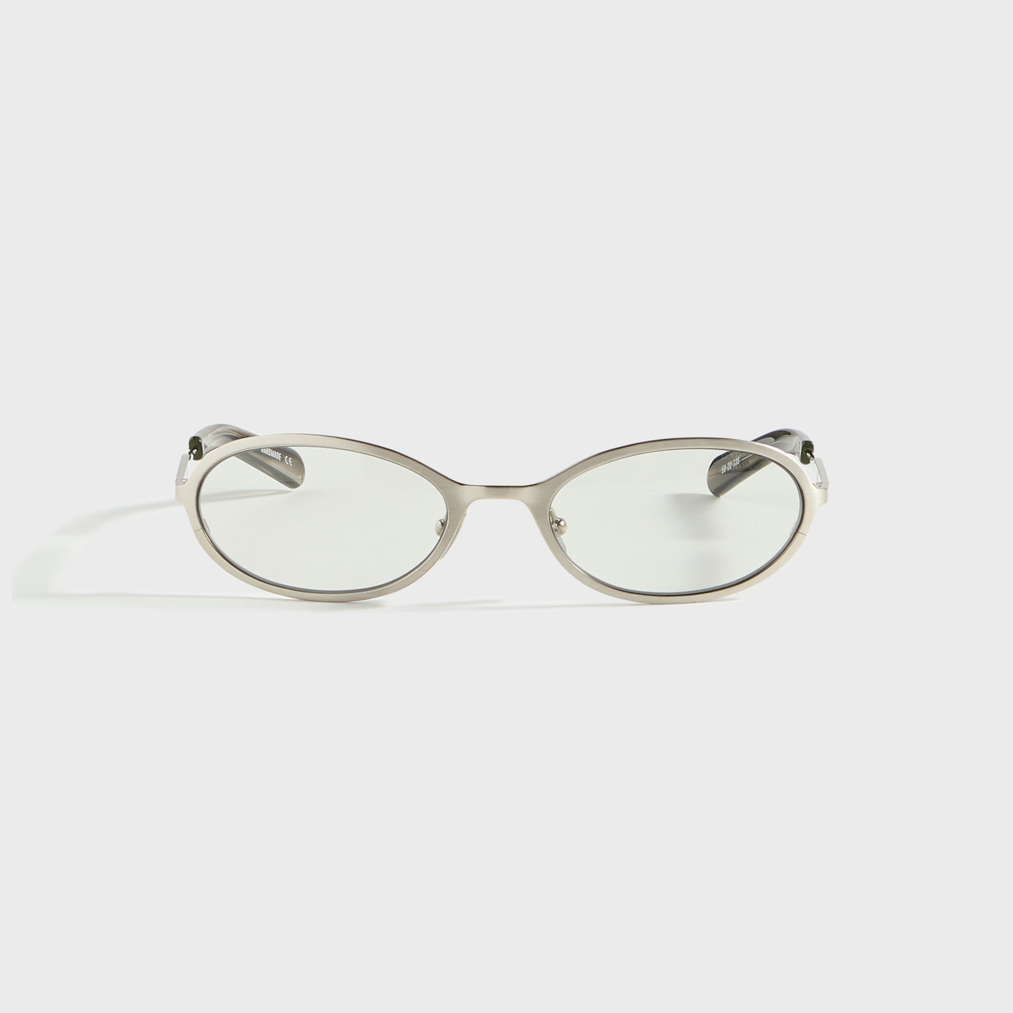 Flatlist Cohen - Brushed Silver / Transparent Grey Lens | Kith Brushed Silver / Transparent Grey Lens