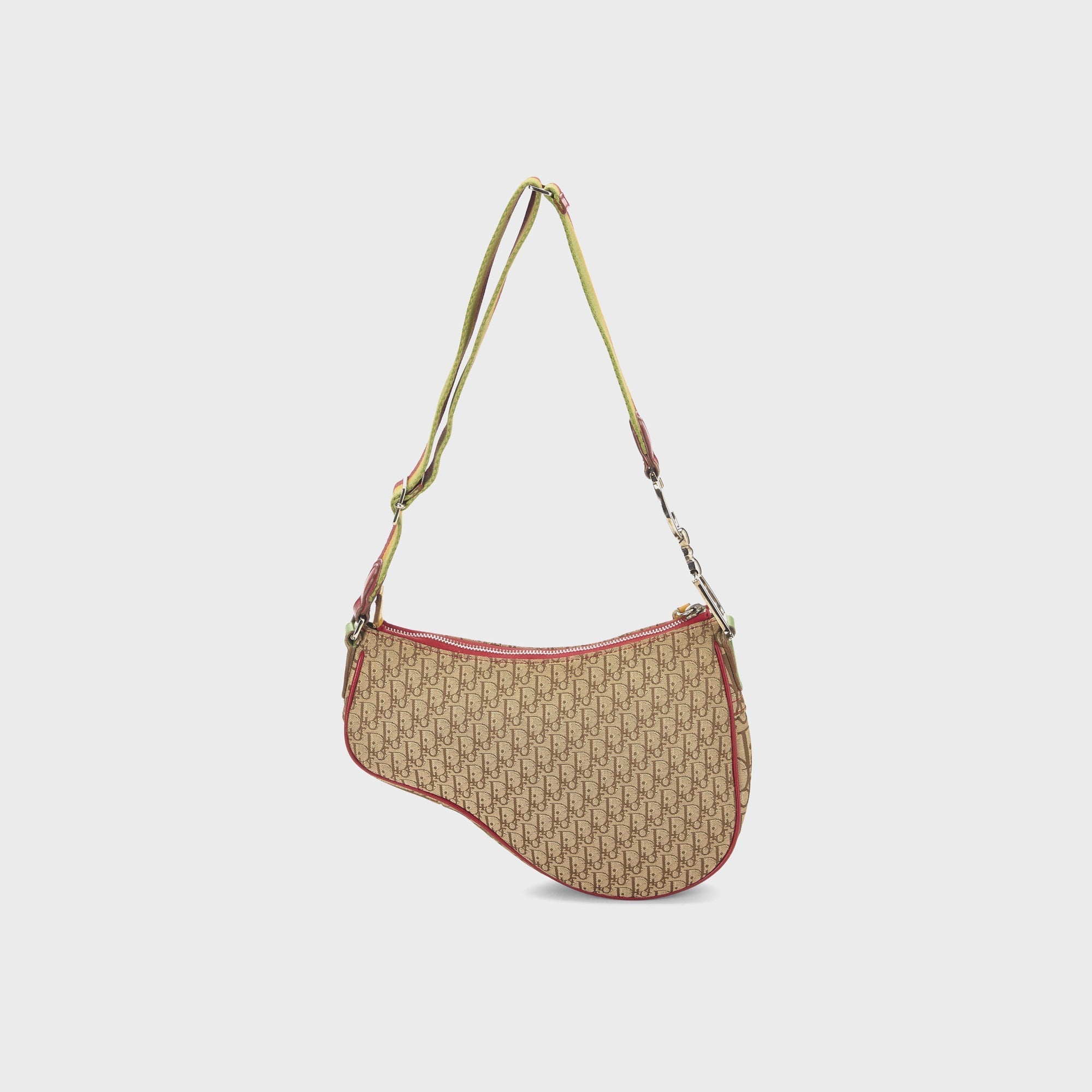 WGACA Dior Canvas Rasta Saddle Pochette - Multi | Kith Multi