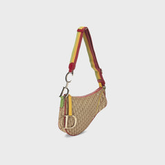 WGACA Dior Canvas Rasta Saddle Pochette - Multi | Kith Multi