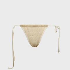 Asta Resort Mia Bikini Bottom - Ivory Sequin | Kith Ivory Sequin