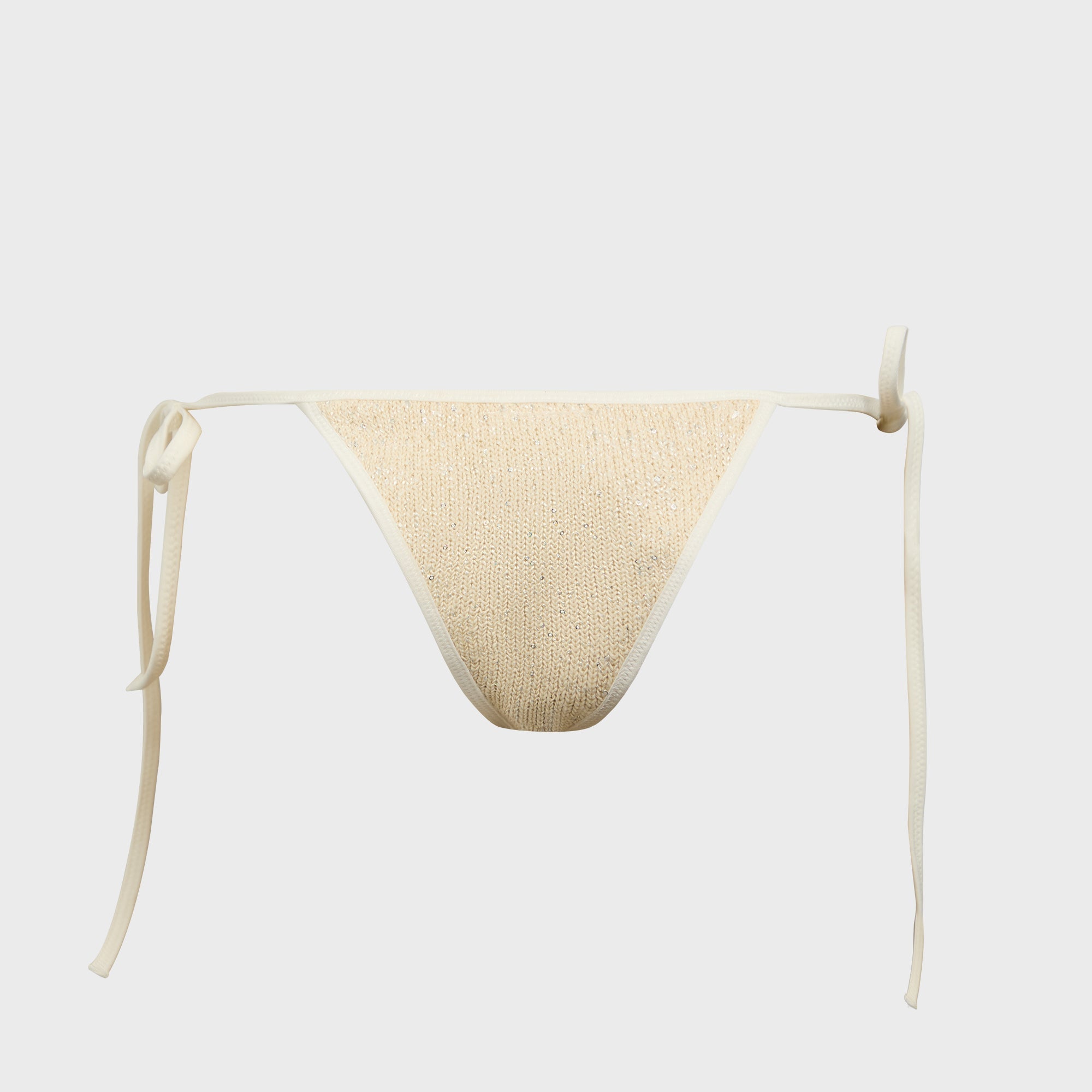 Asta Resort Mia Bikini Bottom - Ivory Sequin | Kith Ivory Sequin