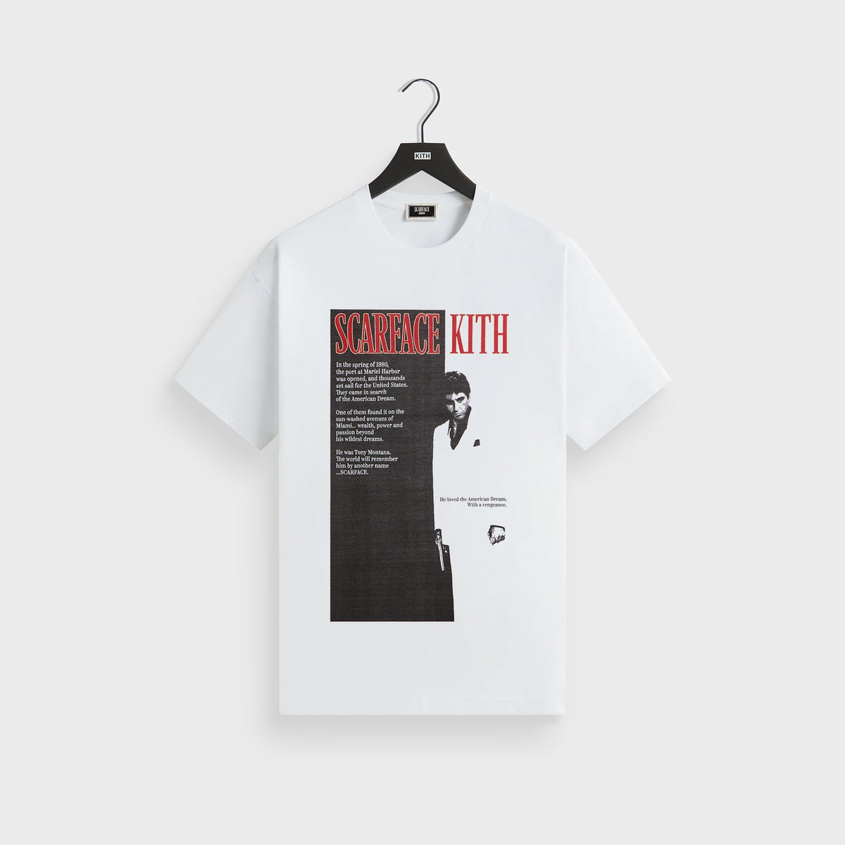 Kith for Scarface Film Poster Vintage Tee - White | Kith White