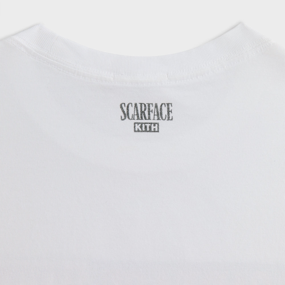 Kith for Scarface Film Poster Vintage Tee - White | Kith White