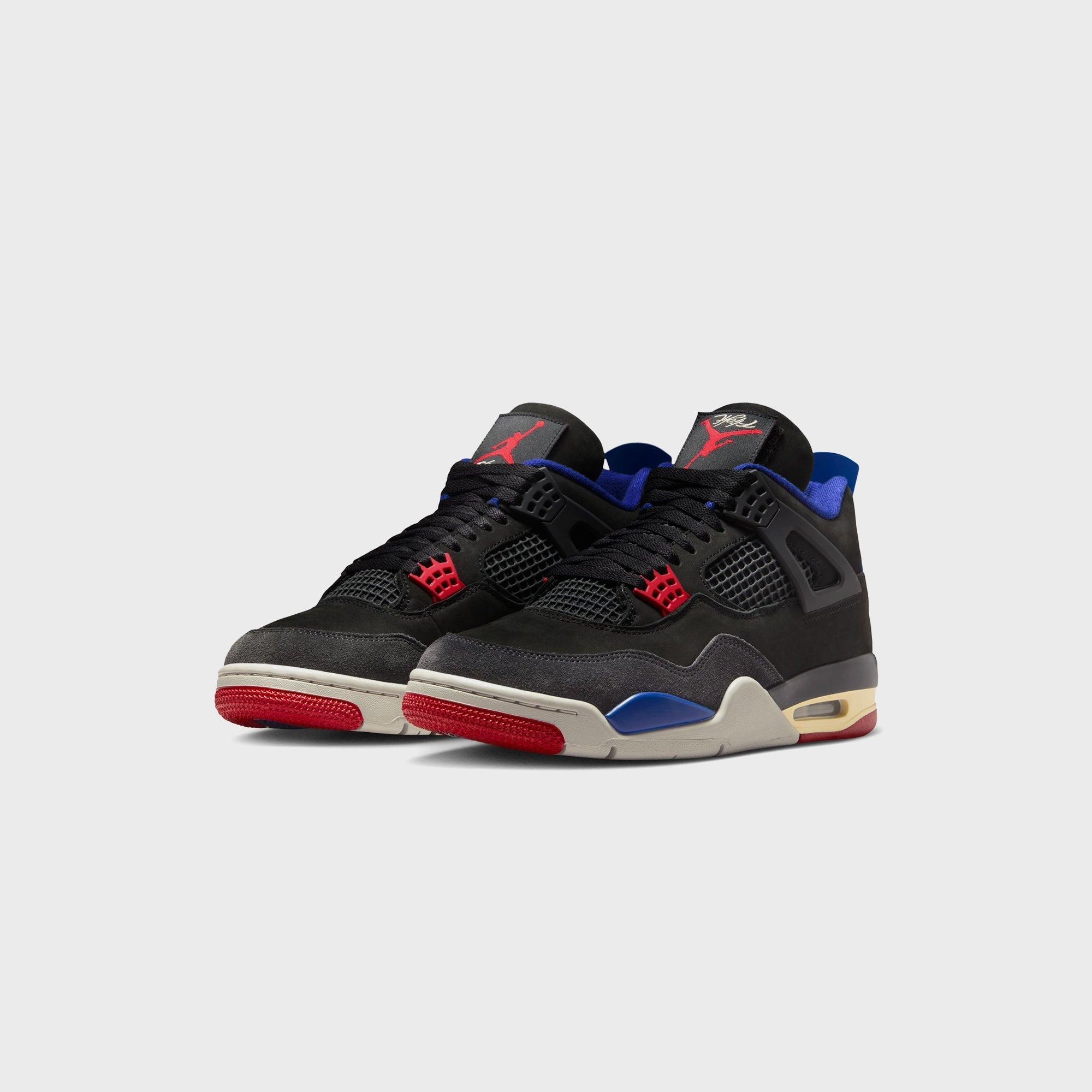 Jordan Air Jordan 4 Retro OG - Black / Fire Red / Deep Royal Blue / Da | Kith Black / Fire Red / Deep Royal Blue /  Dark Smoke Grey / Tech Grey