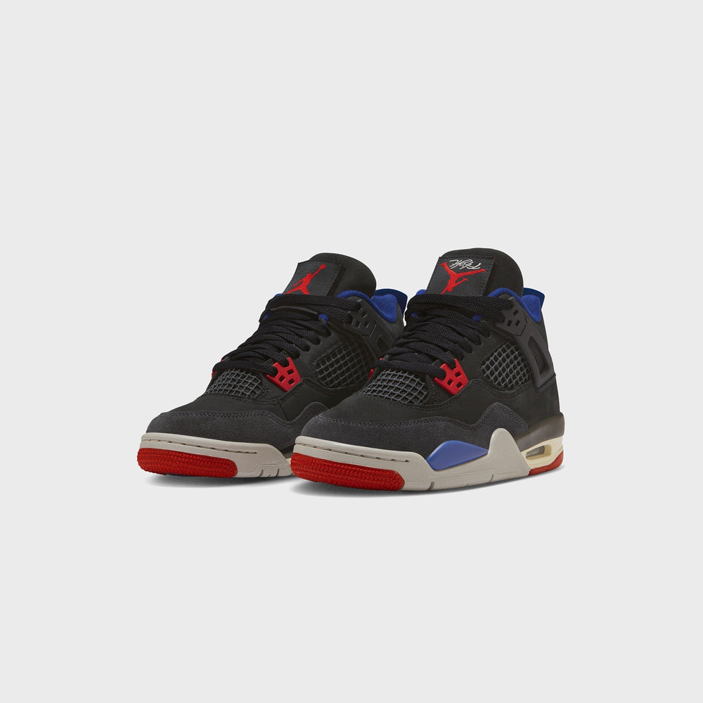 Jordan GS Air Jordan 4 Retro OG - Black / Fire Red / Deep Royal Blue / | Kith Black / Fire Red / Deep Royal Blue /  Dark Smoke Grey / Tech Grey