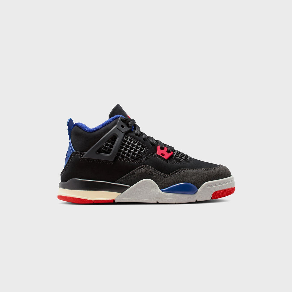 Jordan PS Air Jordan 4 Retro OG Rare Air - Black / Fire Red / Deep Roy | Kith Black / Fire Red / Deep Royal Blue /  Dark Smoke Grey / Tech Grey
