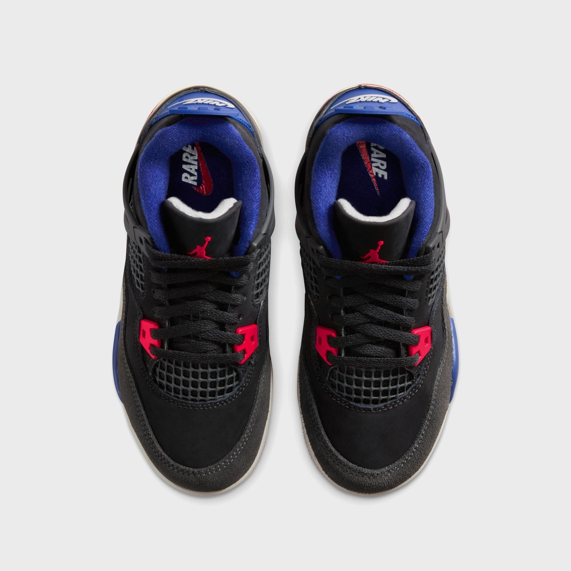 Jordan PS Air Jordan 4 Retro OG Rare Air - Black / Fire Red / Deep Roy | Kith Black / Fire Red / Deep Royal Blue /  Dark Smoke Grey / Tech Grey