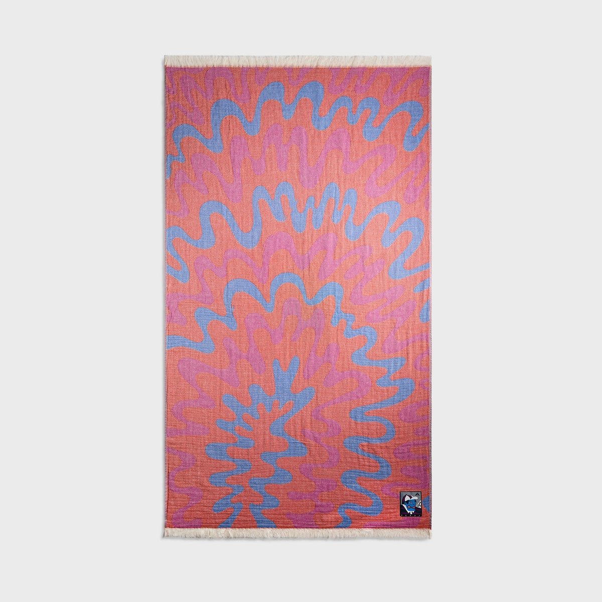 by Parra Splashed Hammam Beach Towel - Orange | Kith Orange
