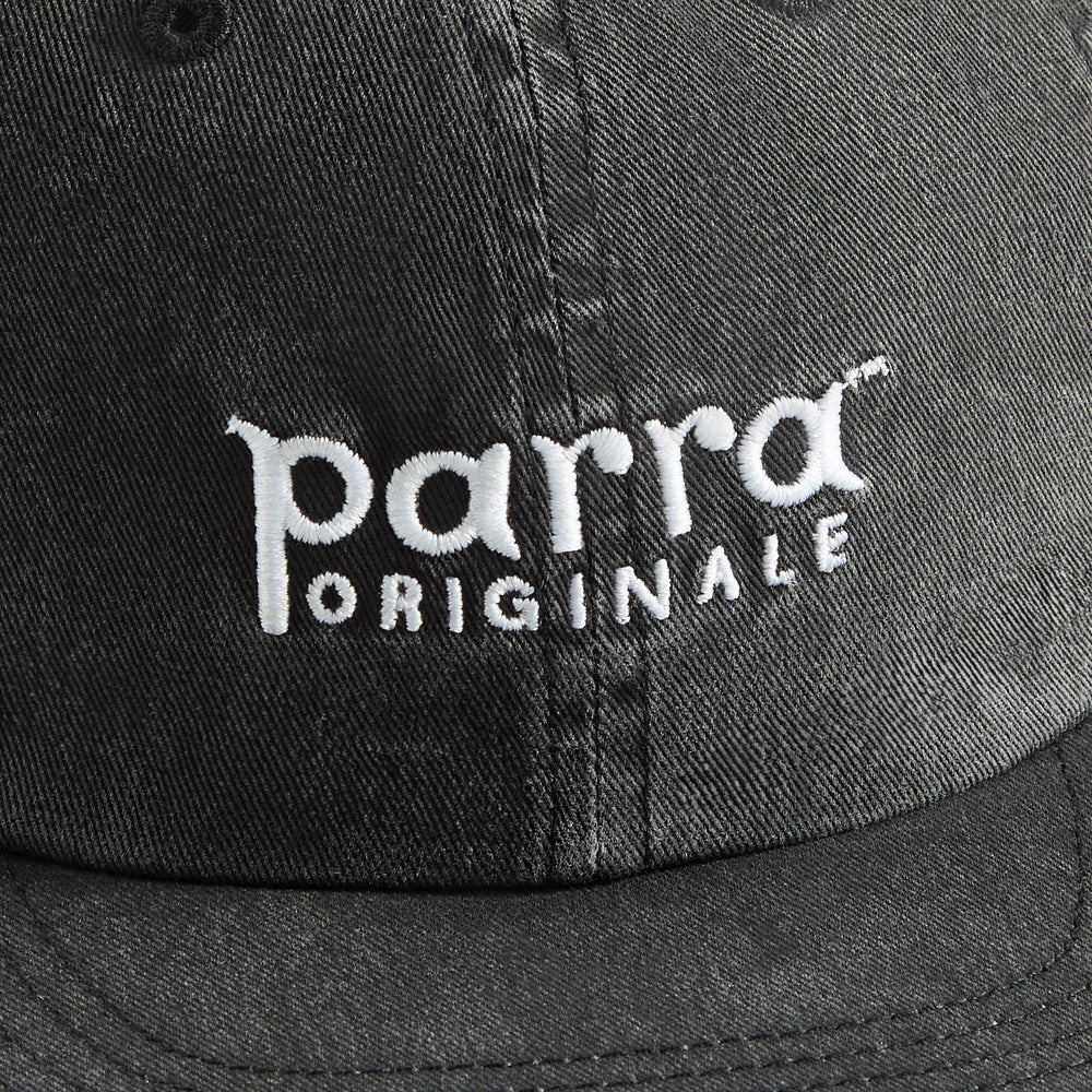 by Parra Originale 6 Panel Cap - Black | Kith Black