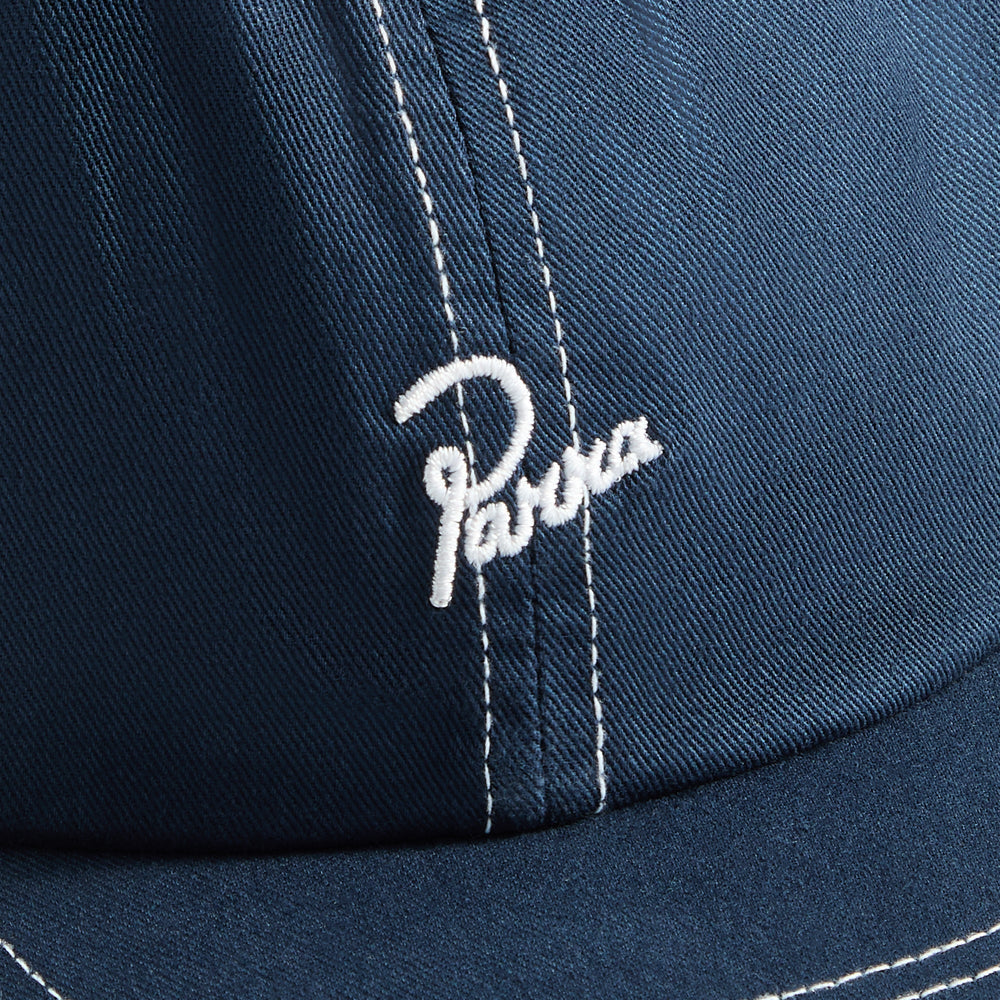 by Parra Signature 6 Panel Cap - Navy Blue | Kith Navy Blue