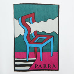 by Parra Smoke Chair Tee - White | Kith White