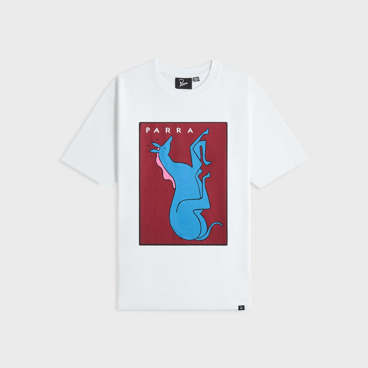 by Parra Vertical Horse Tee - White | Kith White