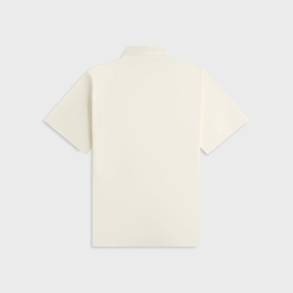 by Parra Vertical Horse Short Sleeve Shirt - Off White | Kith Off White