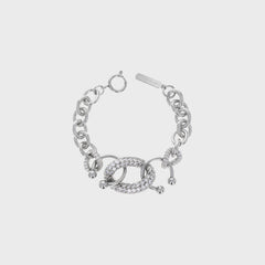 Justine Clenquet Phoebe Bracelet - Palladium | Kith Palladium